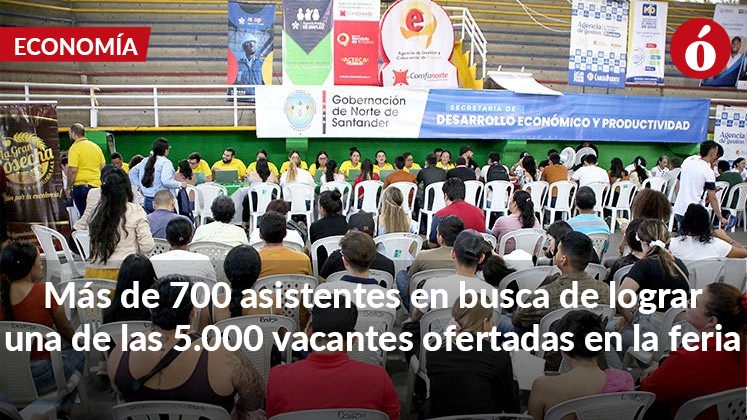 más de 700 jóvenes acudieron a feria Empleo para la Paz y la Inclusión con la esperanza de tener trabajo