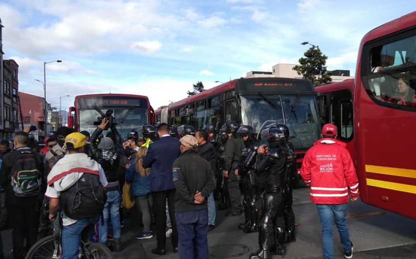 BOGOTANOS perdieron 42 días por MANIFESTACIONES en TRANSMILENIO en 2024