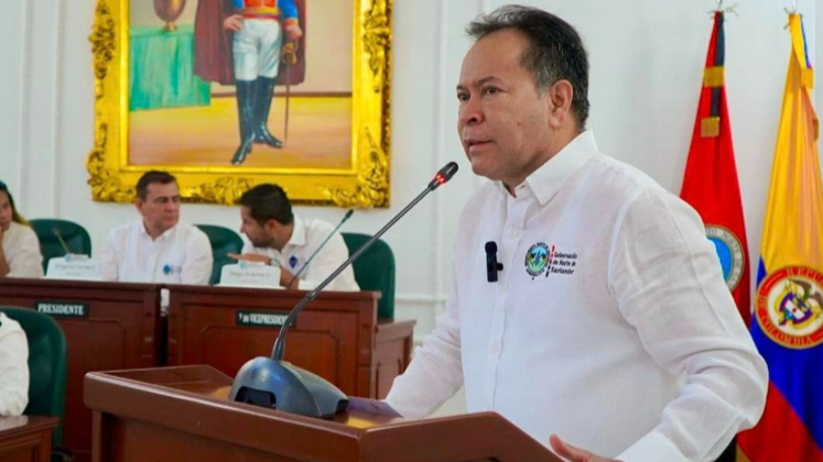 El llamado del gobernador William Villamizar a la Asamblea en Norte de Santander