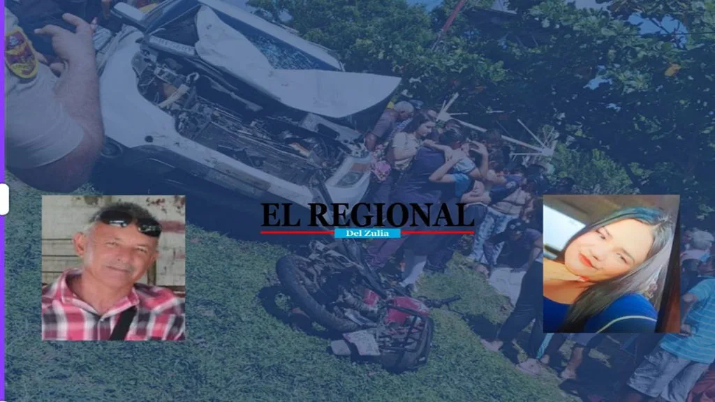 Tres muertos en Baralt tras chocar moto contra una camioneta