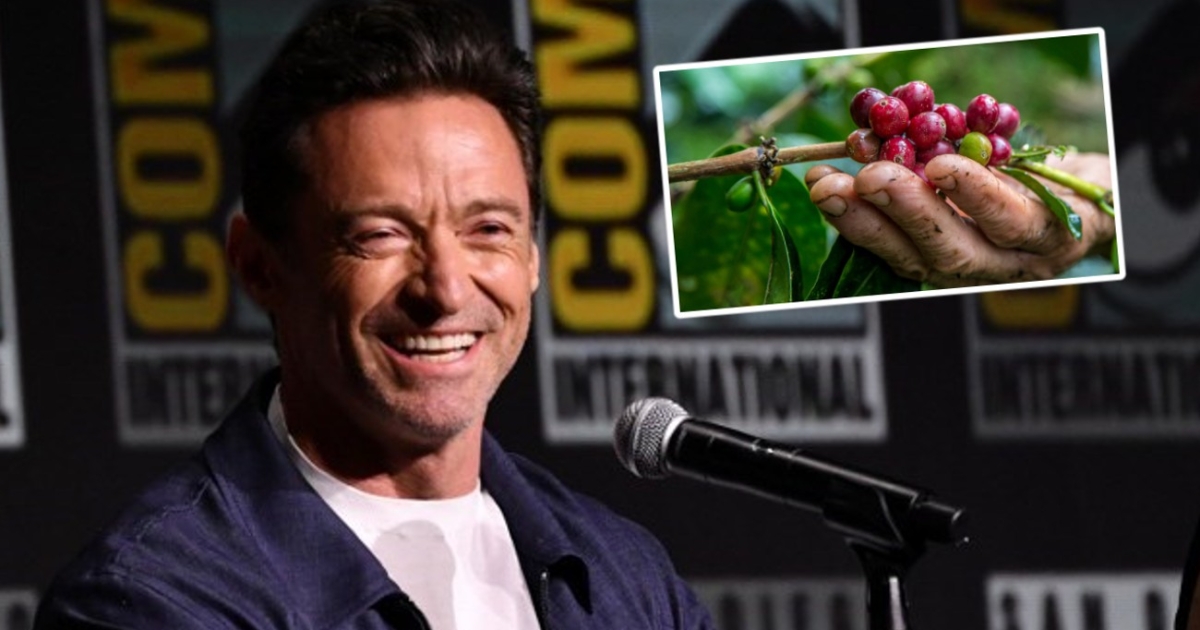 La vez que Hugh Jackman promocionó su café en Colombia