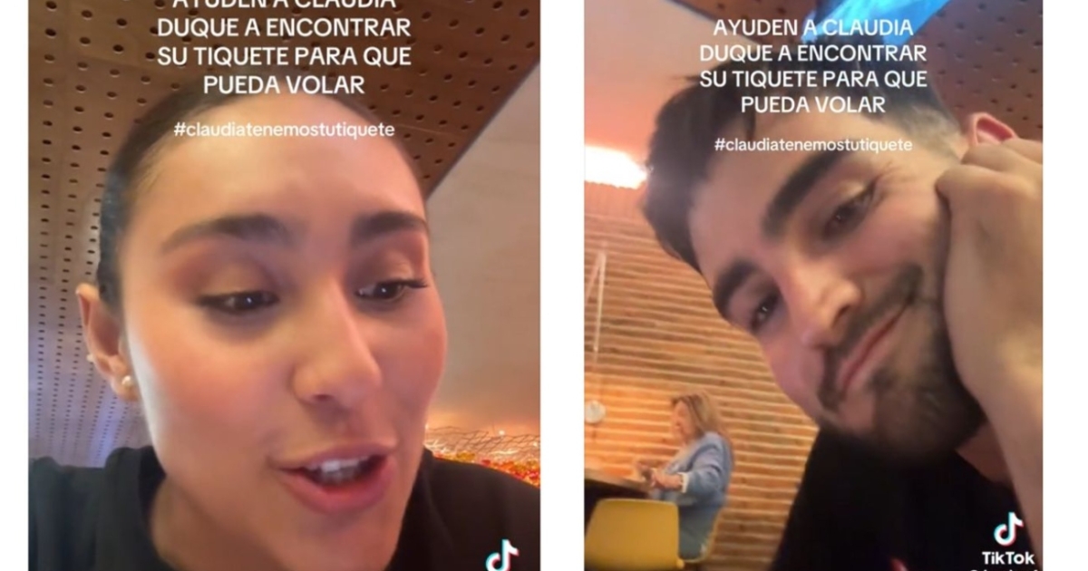 ¿Quién es Claudia Duque? El tiquete de avión de TIKTOK