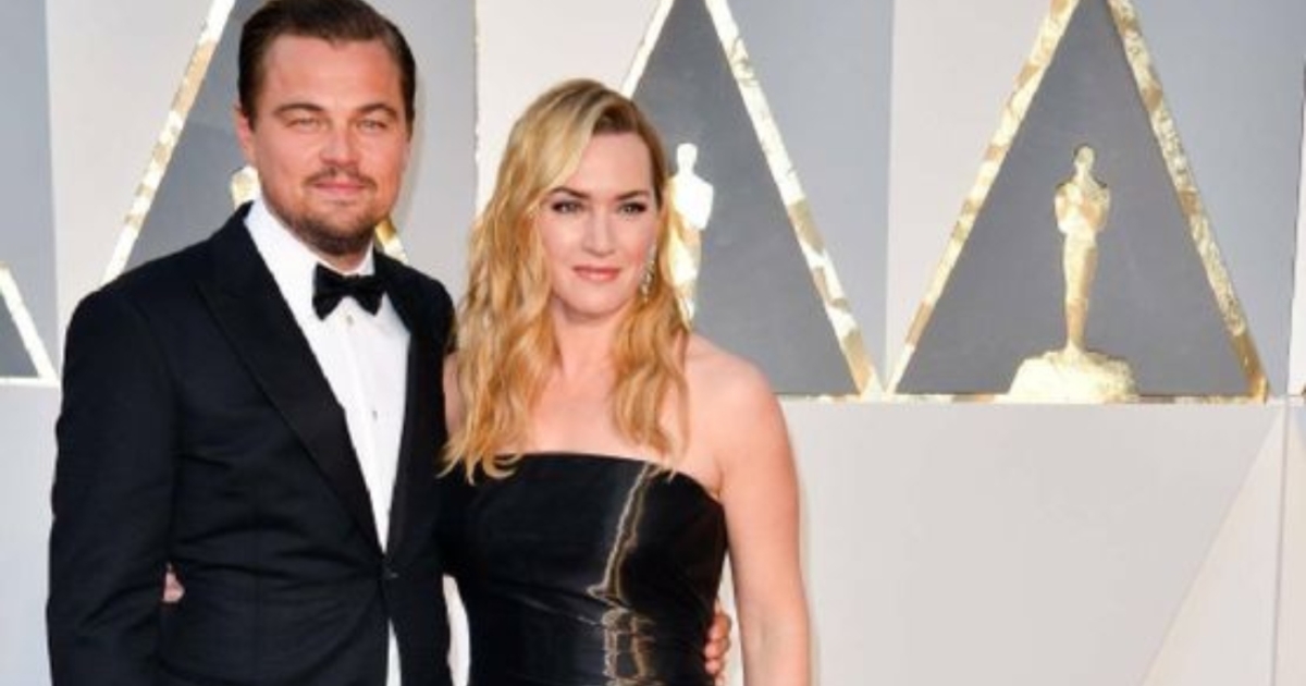 Leonardo DiCaprio y Kate Winslet se besaron en reencuentro