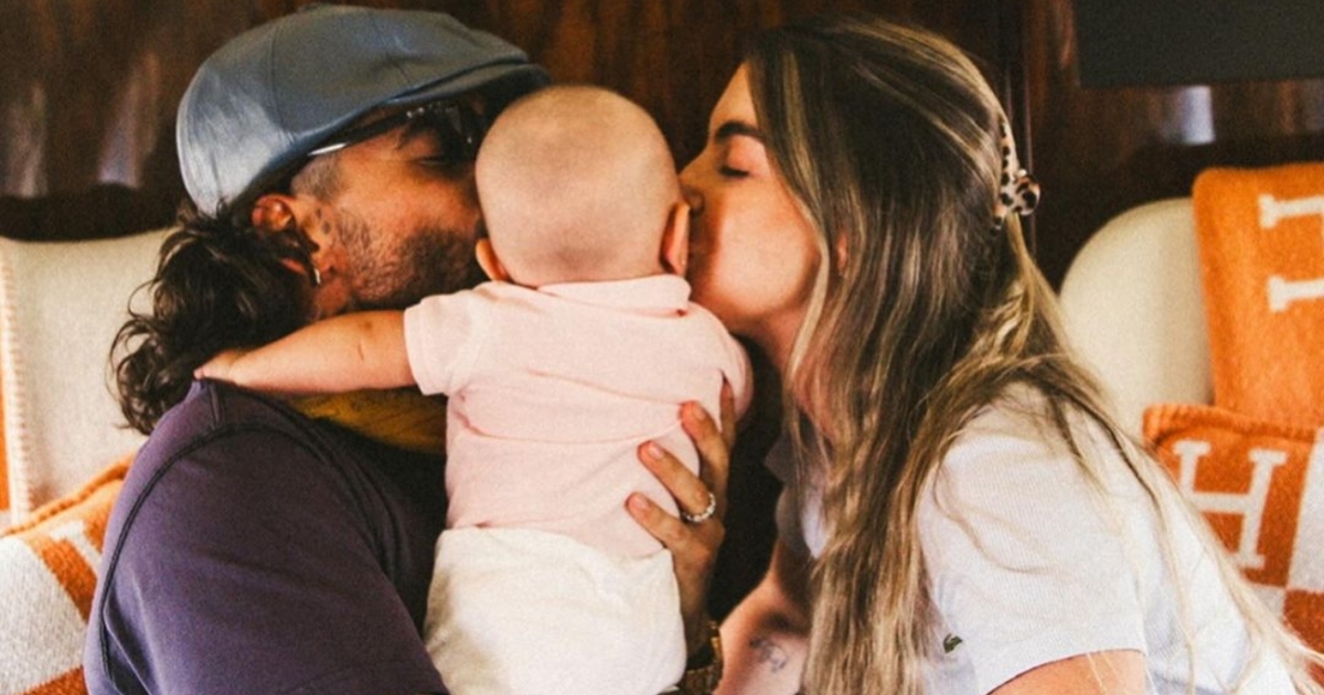 Maluma mostró el primer disfraz de su hija París