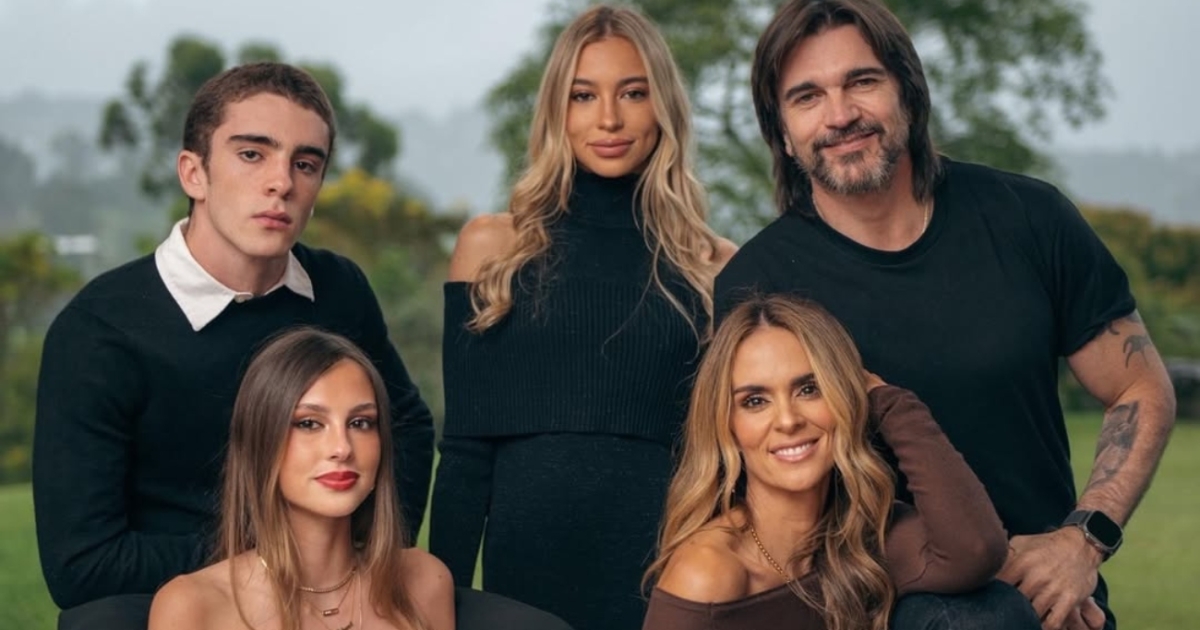 Juanes y su familia bailaron el Chucu Chucu en Navidad