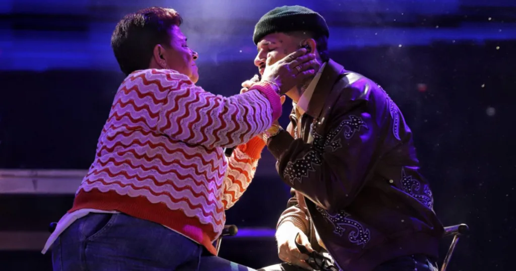 Kapo presentó a su mamá en Megaland 2024