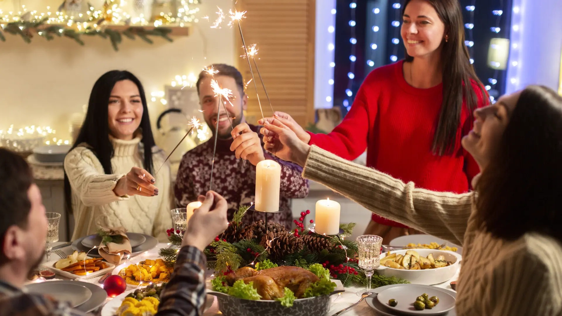 mantén buenos hábitos alimentarios en estas fiestas