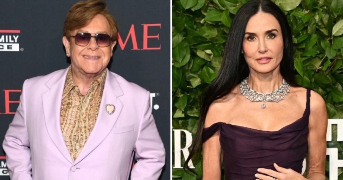 Elton John y Demi Moore serán presentadores