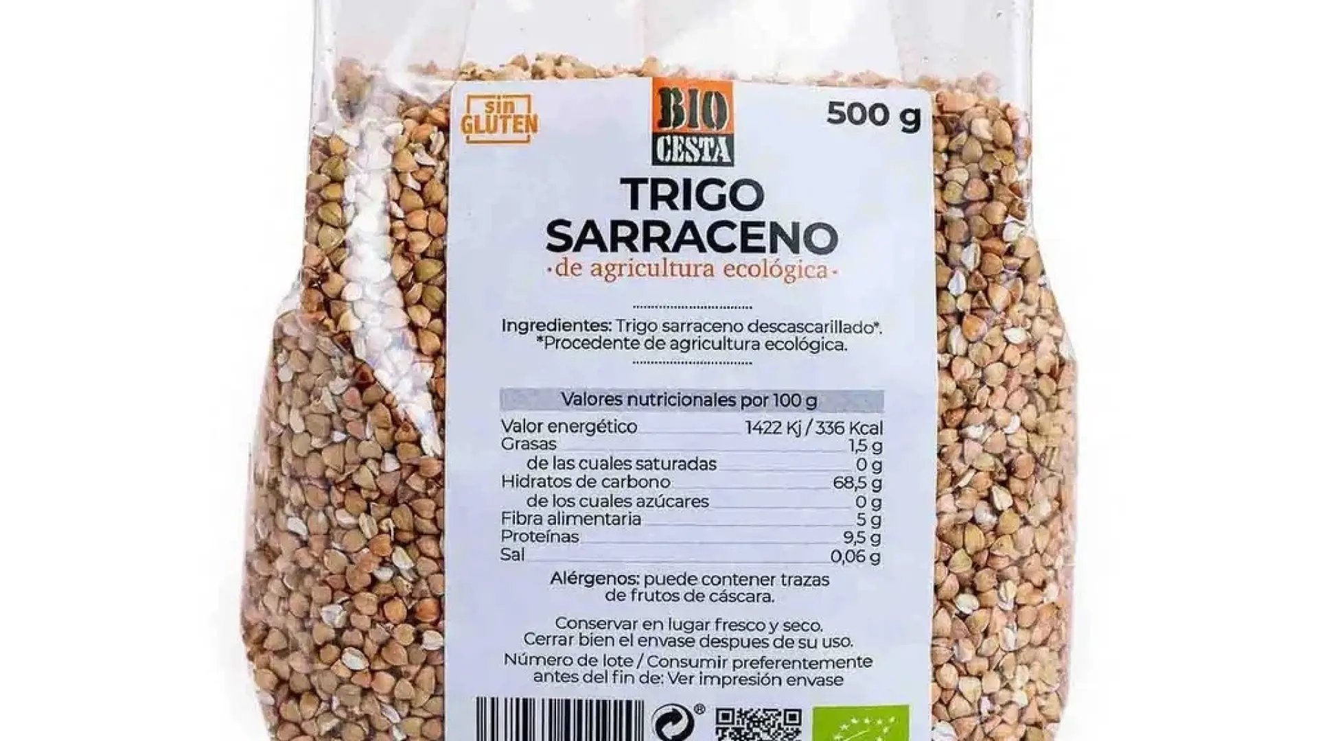 detectan gluten en lotes de trigo sarraceno 'sin gluten'