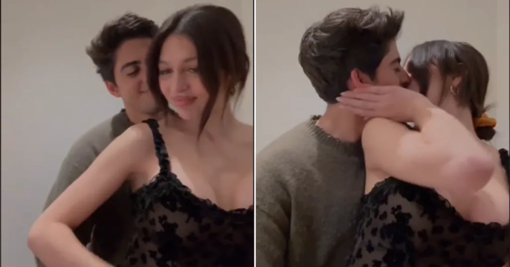 ¿nuevo romance tras un beso?