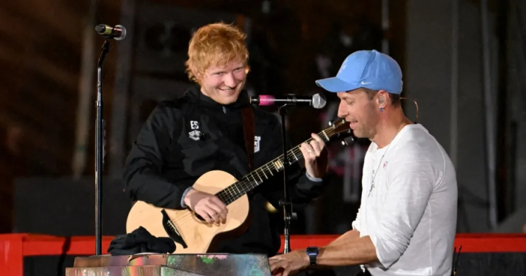 Policía saca a Ed Sheeran de concierto callejero en la India