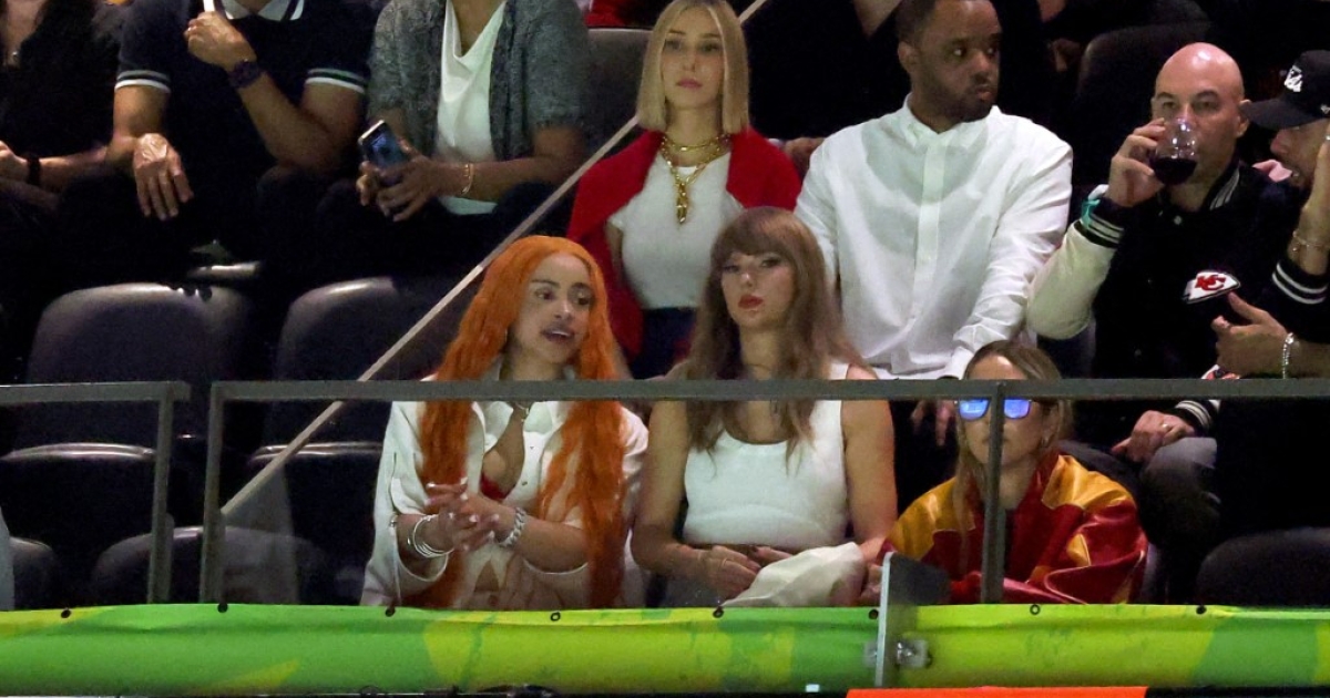 TAYLOR SWIFT es abucheada en el Super Bowl LIX