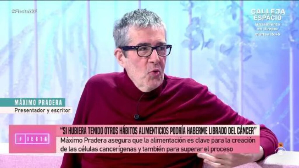 los primeros síntomas de la enfermedad que ha superado Máximo Pradera