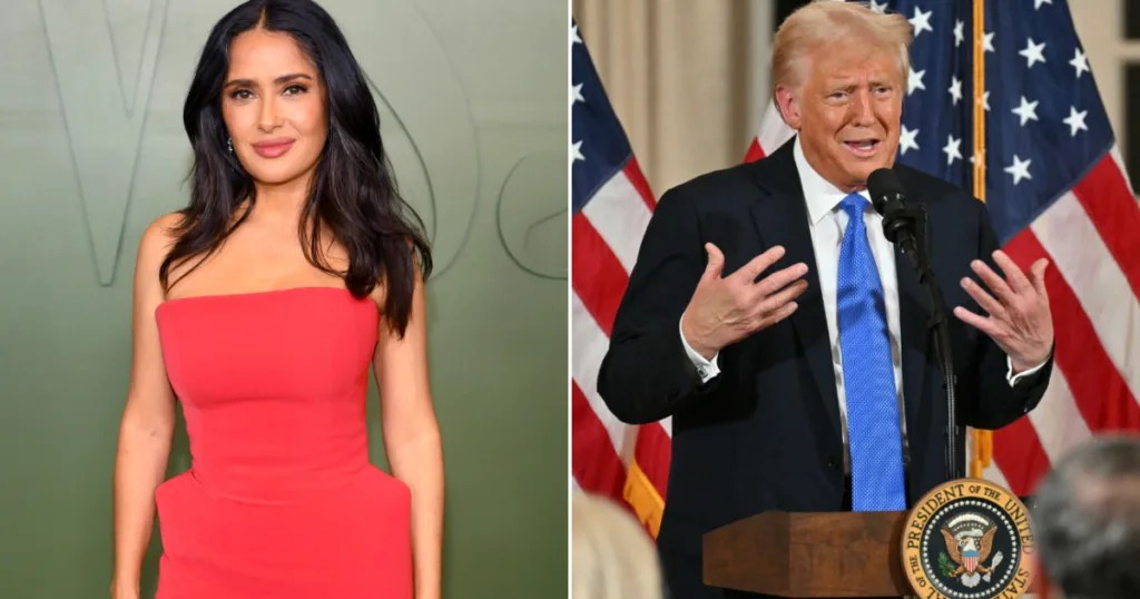 ¿SALMA HAYEK causó el rechazo de DONALD TRUMP a los latinos?