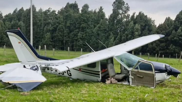 Accidente aéreo deja varios heridos en Bojacá, Cundinamarca