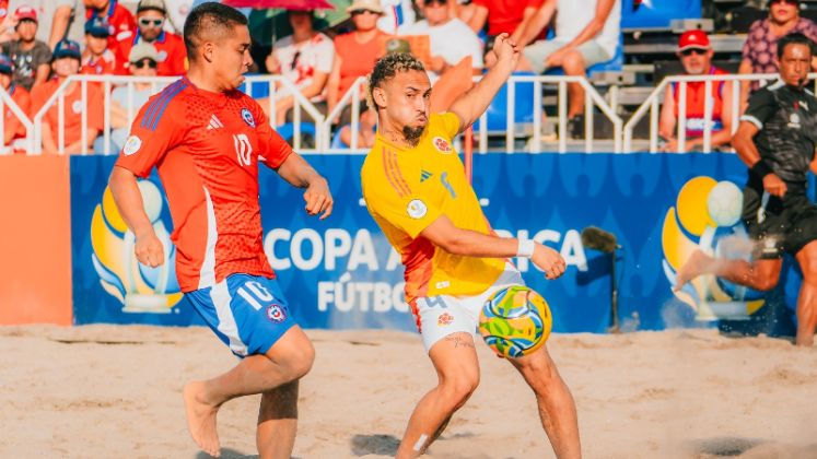 Amargo final de Colombia en la Copa América de fútbol playa 2025