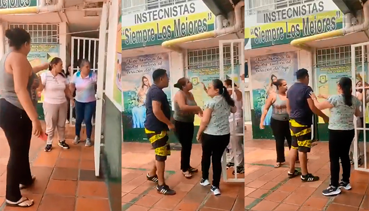 Docente de Los Patios es amenazada por padres de familia en plena institución educativa