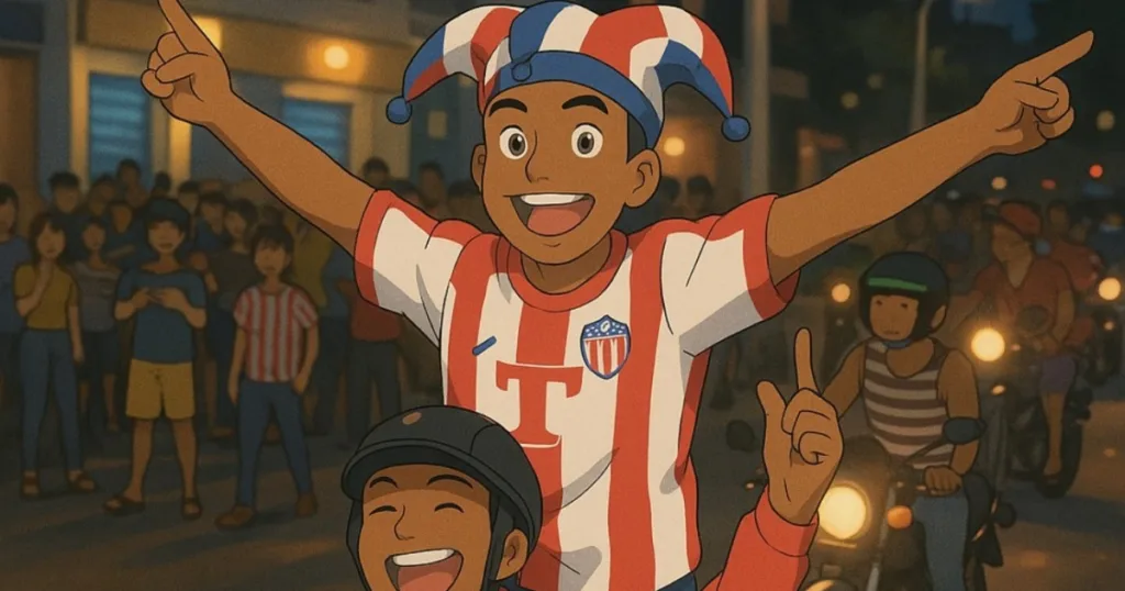 IMÁGENES AL ESTILO GHIBLI: momentos icónicos de COLOMBIA