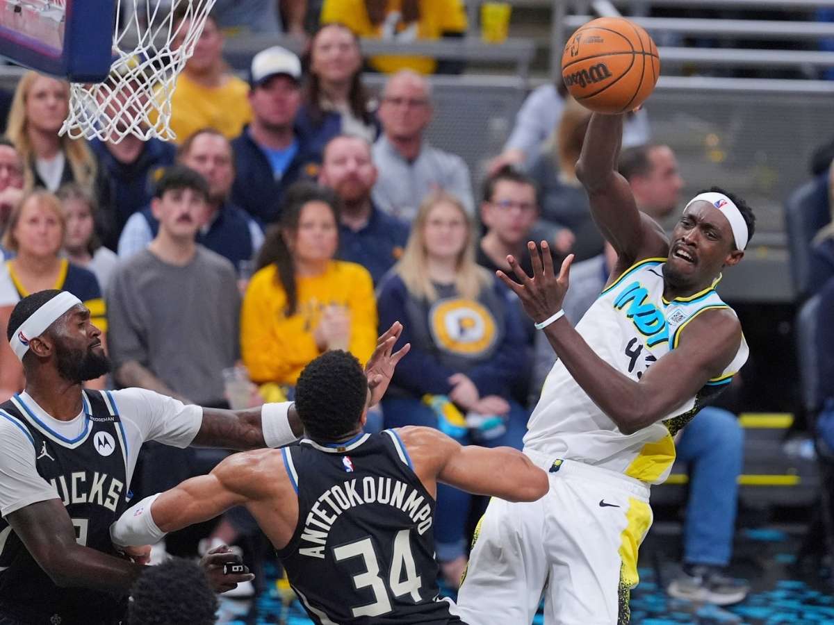 Indiana venció a Milwaukee con la magia de Pascal Siakam