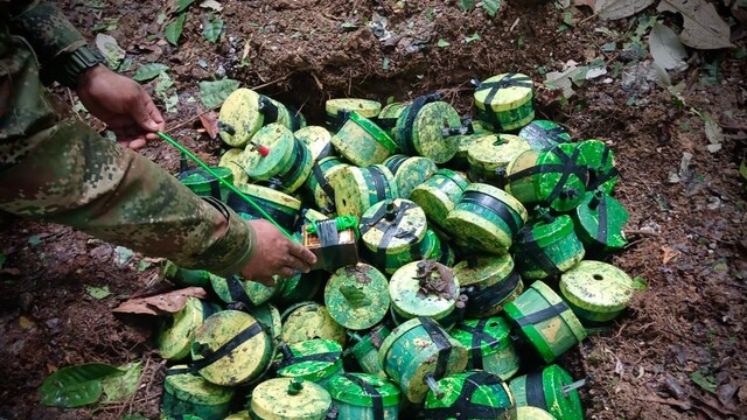 JEP acredita como víctimas a 11 militares heridos por minas antipersonales