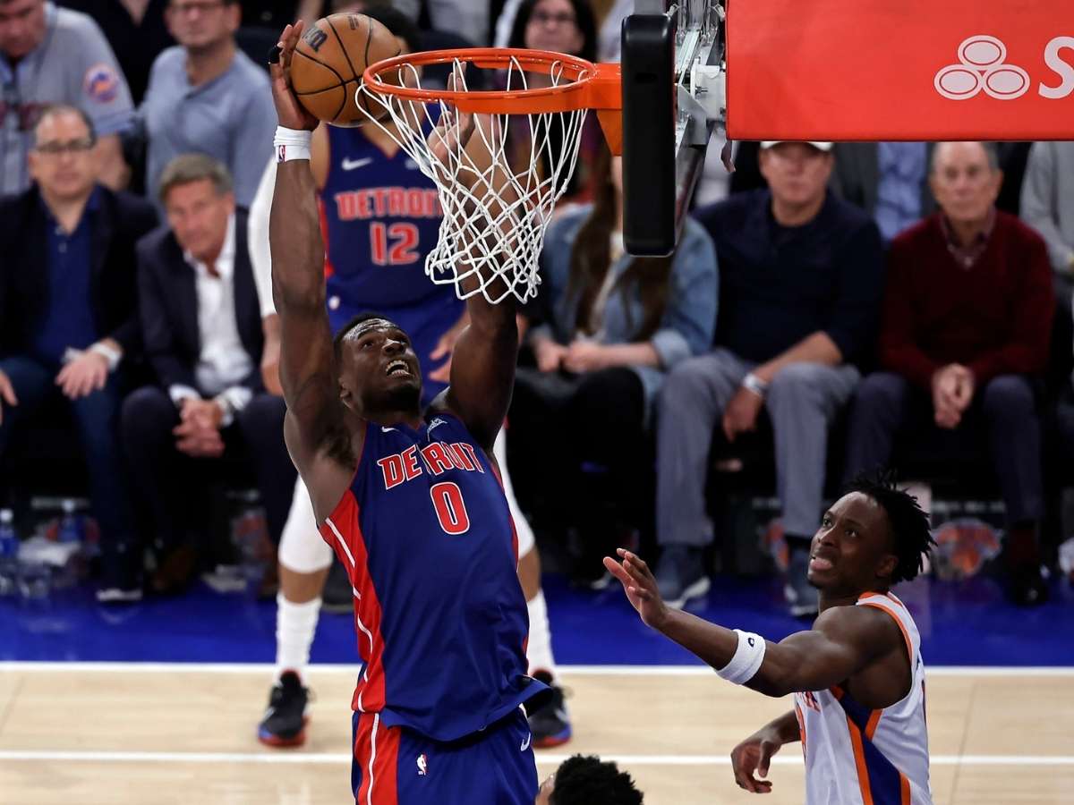 Los Pistons vencieron a los Knicks y siguen con vida en la serie