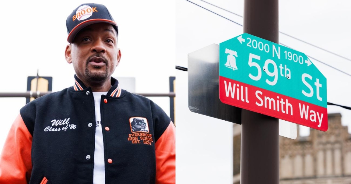 Will Smith tendrá calle en Filadelfia del 'Príncipe del rap'