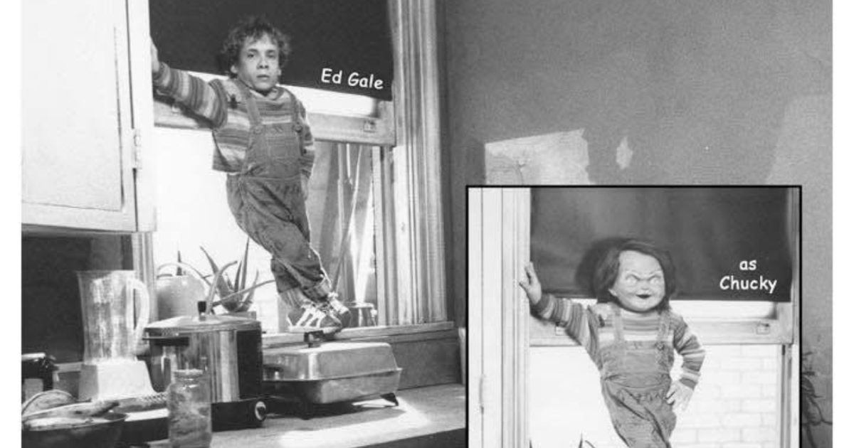 Murió Ed Gale, actor detrás del muñeco diabólico Chucky