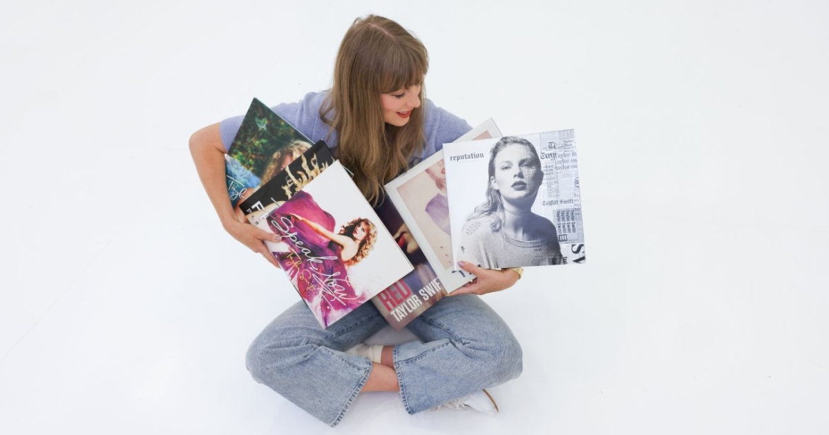 TAYLOR SWIFT ya tiene sus SEIS DISCOS de NUEVO