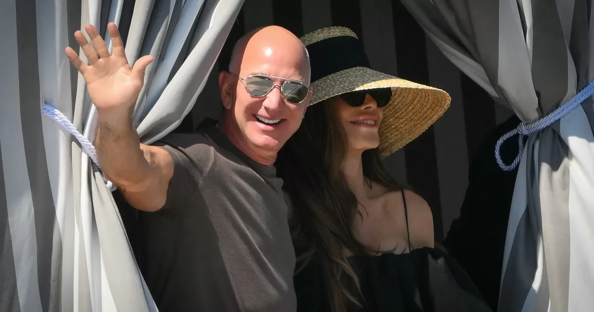 Así concluyó la boda de Jeff Bezos tras tres días
