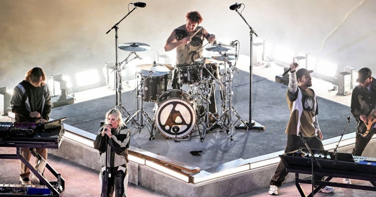 Así fue el show de LINKIN PARK en CHAMPIONS League