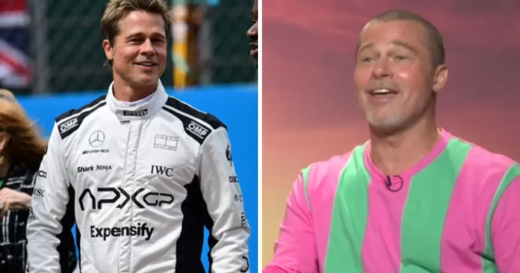 BRAD PITT y su reacción sobre ser 'un BUÑUELO al volante'