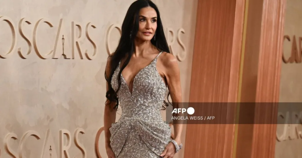 La DIETA de DEMI MOORE que le permite lucir como de 40 años
