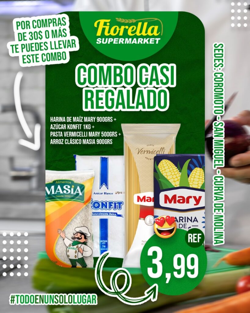 Fiorella Supermarket celebra a lo grande 4to. Aniversario en La Coromoto + Bajones de precio + Jornadas Sociales