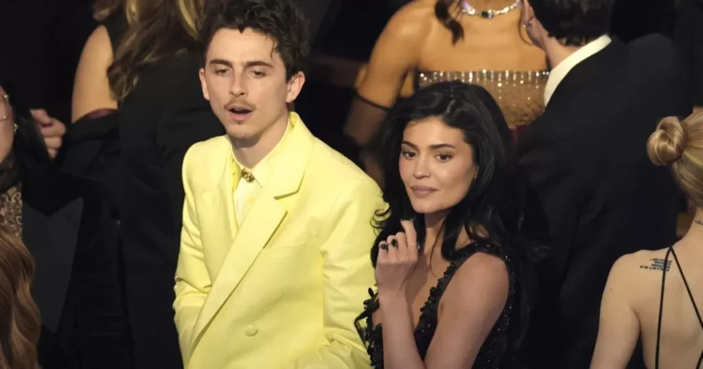 KYLIE Jenner y TIMOTHÉE Chalamet