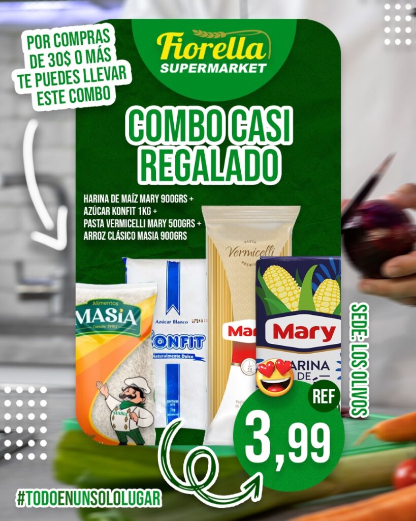 ¡Fiorella Supermarket pone a valer tu dinero este FINDE con bajones de precio + CASHEA + COMBO CASI REGALADO + JORNADAS SOCIALES EN LOS OLIVOS!