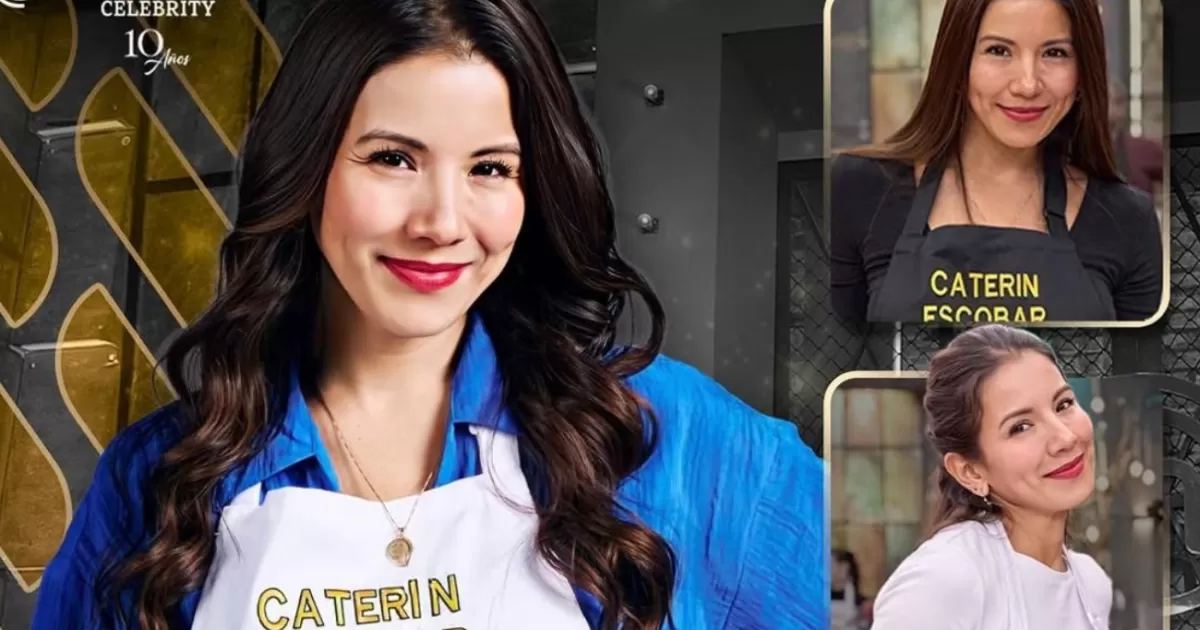 Caterin Escobar quedó eliminada de MasterChef Celebrity