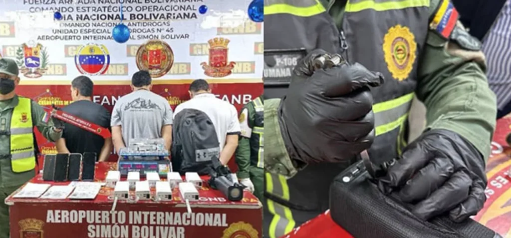 Desmantelada red de narcotráfico en aeropuerto de Maiquetía con destino a Estambul