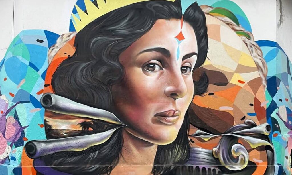 Susana Duijm, eternamente reina: Inauguran mural “reina pepiada” a 70 años de su hazaña en el Miss Mundo
