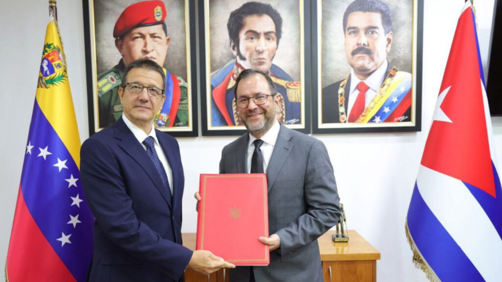 Venezuela y Cuba fortalecen alianza: Canciller Gil recibe copias de Estilo del nuevo Embajador