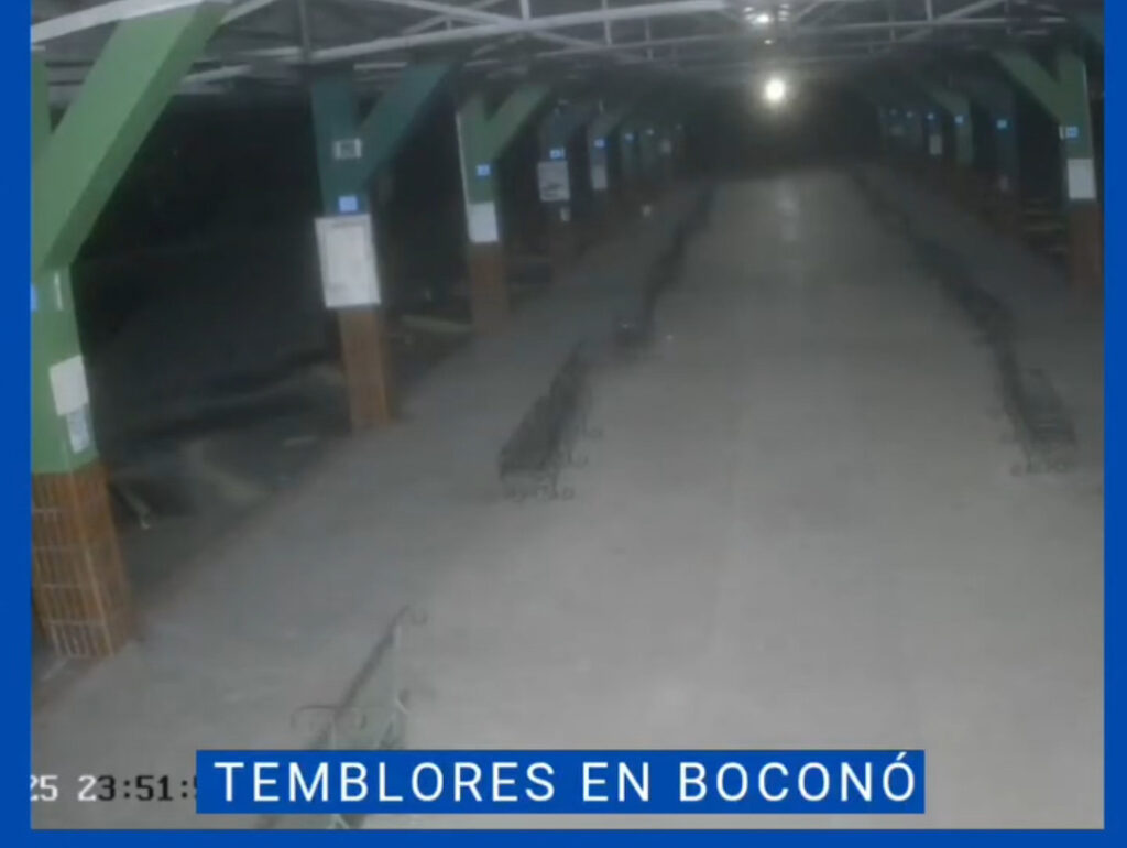Video: imagenes de sismo en Boconó