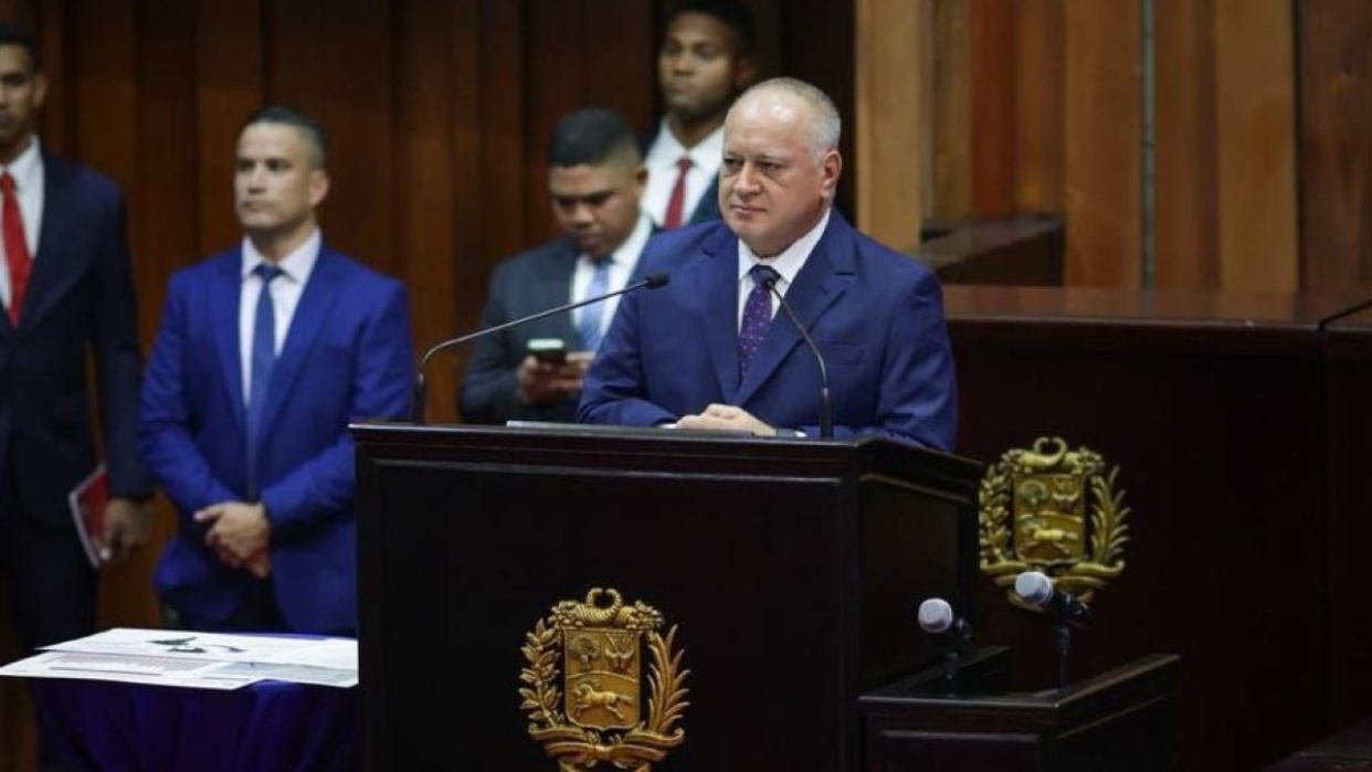 Diosdado Cabello denuncia una “terrible campaña de desinformación” contra Venezuela