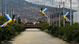 Fecha del encendido de los alumbrados navideños en Medellín 2025