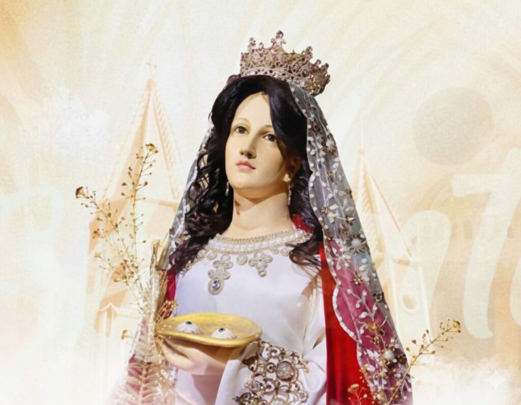 Gaita, serenata y bajada de Santa Lucía en el Empedrao