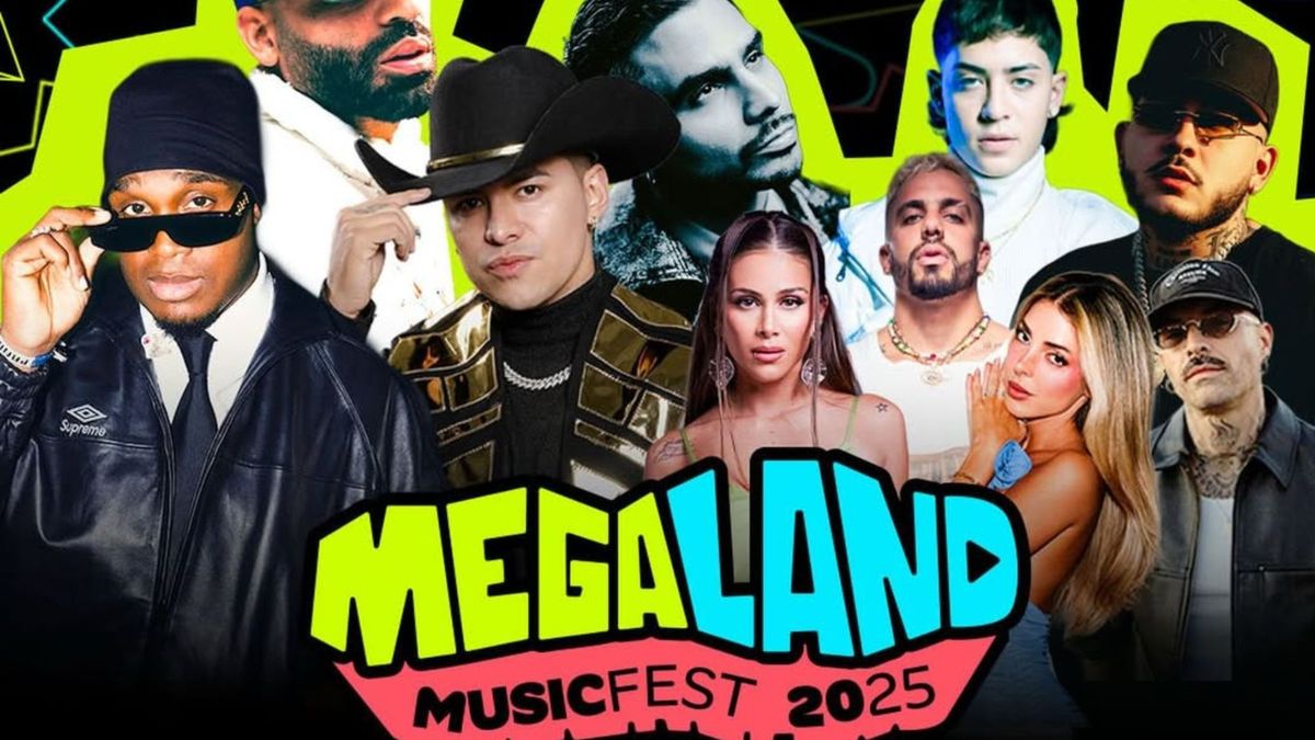 Megaland 2025 dejó una noche inolvidable con grandes artistas y momentos inesperados en El Campín