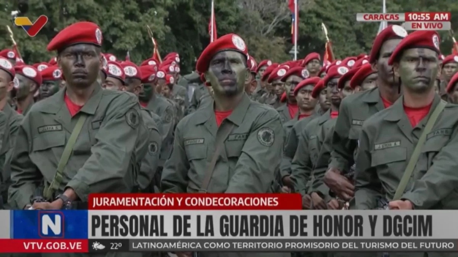 Mil nuevos soldados juraron lealtad en Fuerte Tiuna