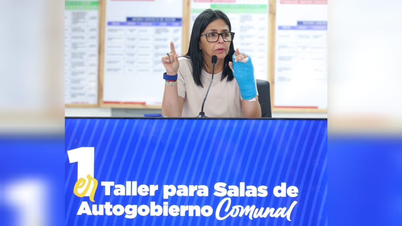 Rodríguez: Recursos de Venezuela son para el pueblo, no potencias extranjeras