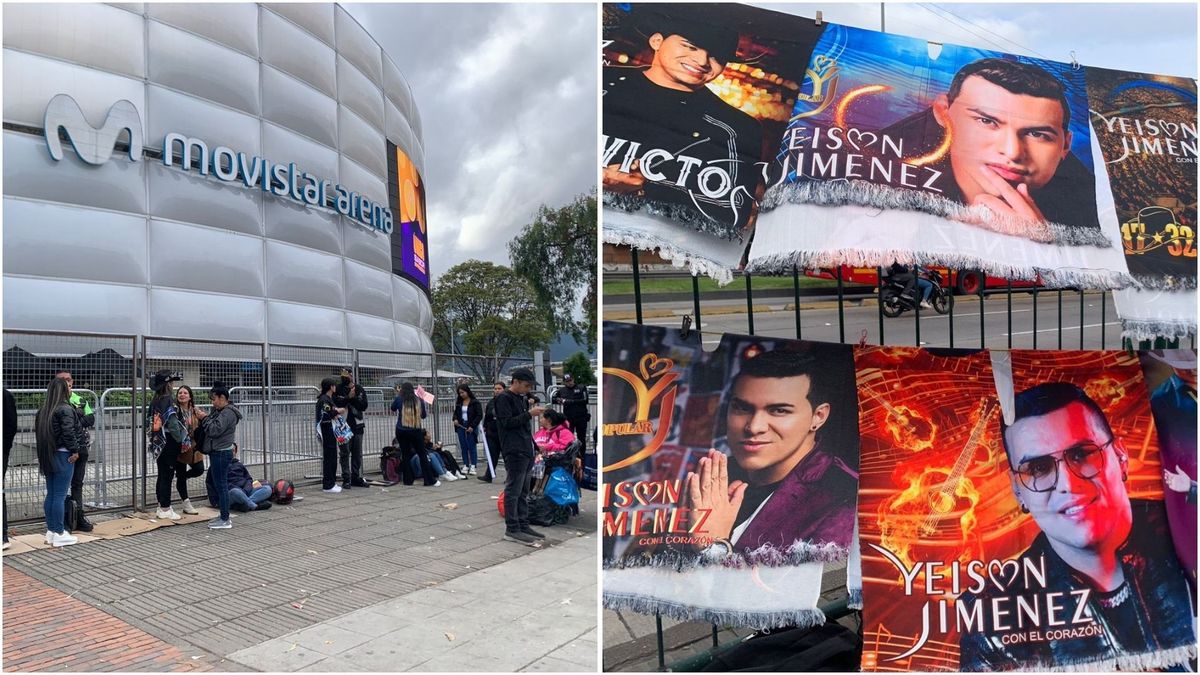 El Movistar Arena se prepara para el homenaje a Yeison Jiménez