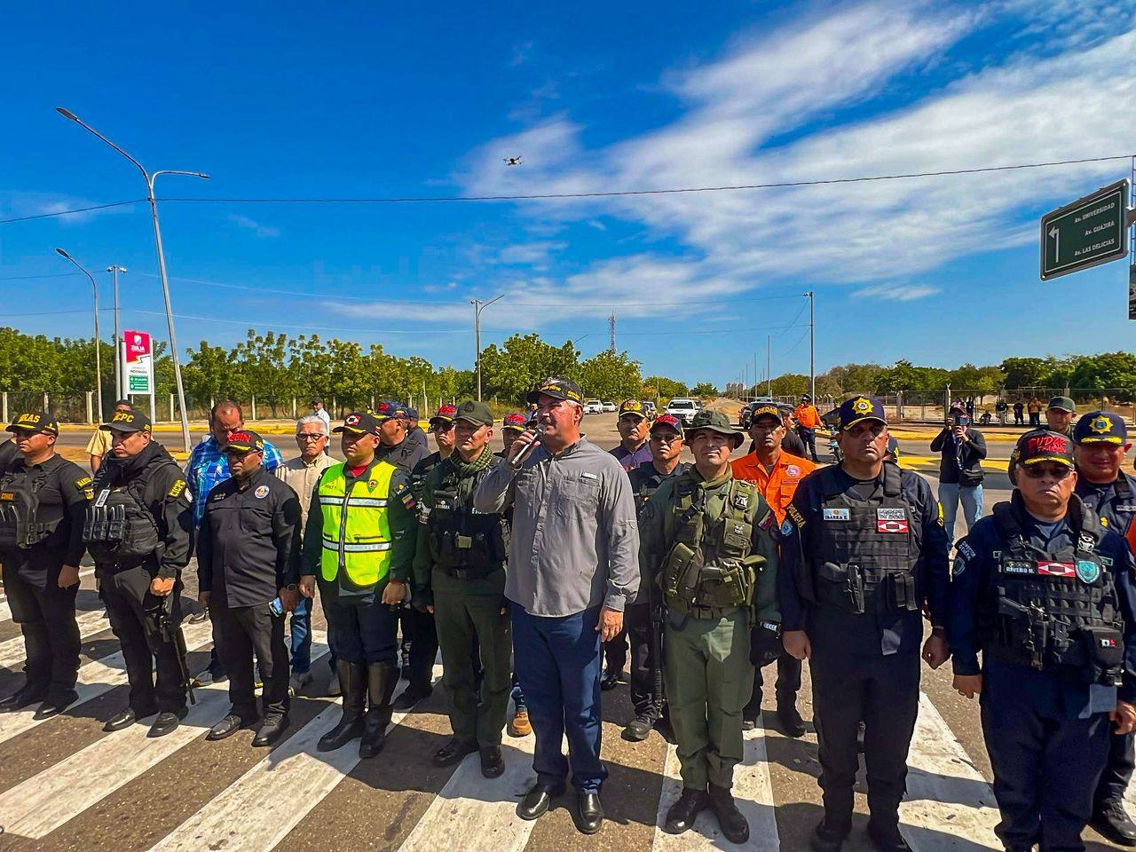 Gobernador Caldera despliega operativo de seguridad en el Zulia