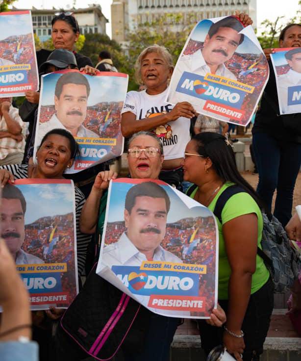Pueblo pide a la Chinita liberación de Nicolás y Cilia