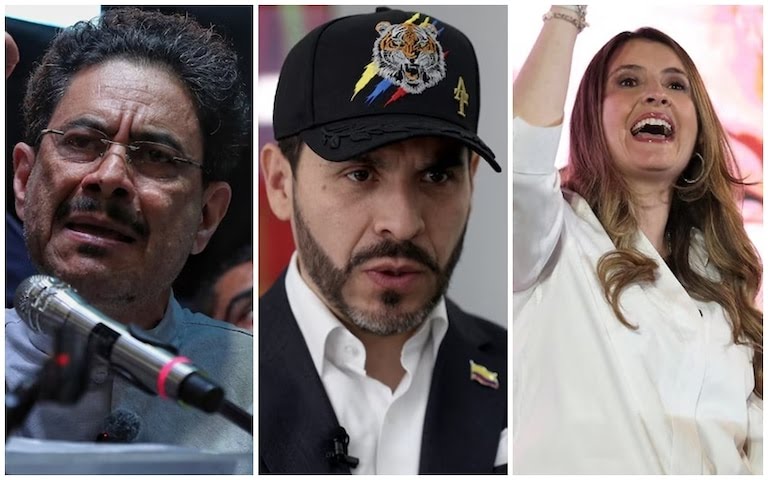 Colombia: Cepeda, De la Espriella y Valencia encabezan nueva intención de voto